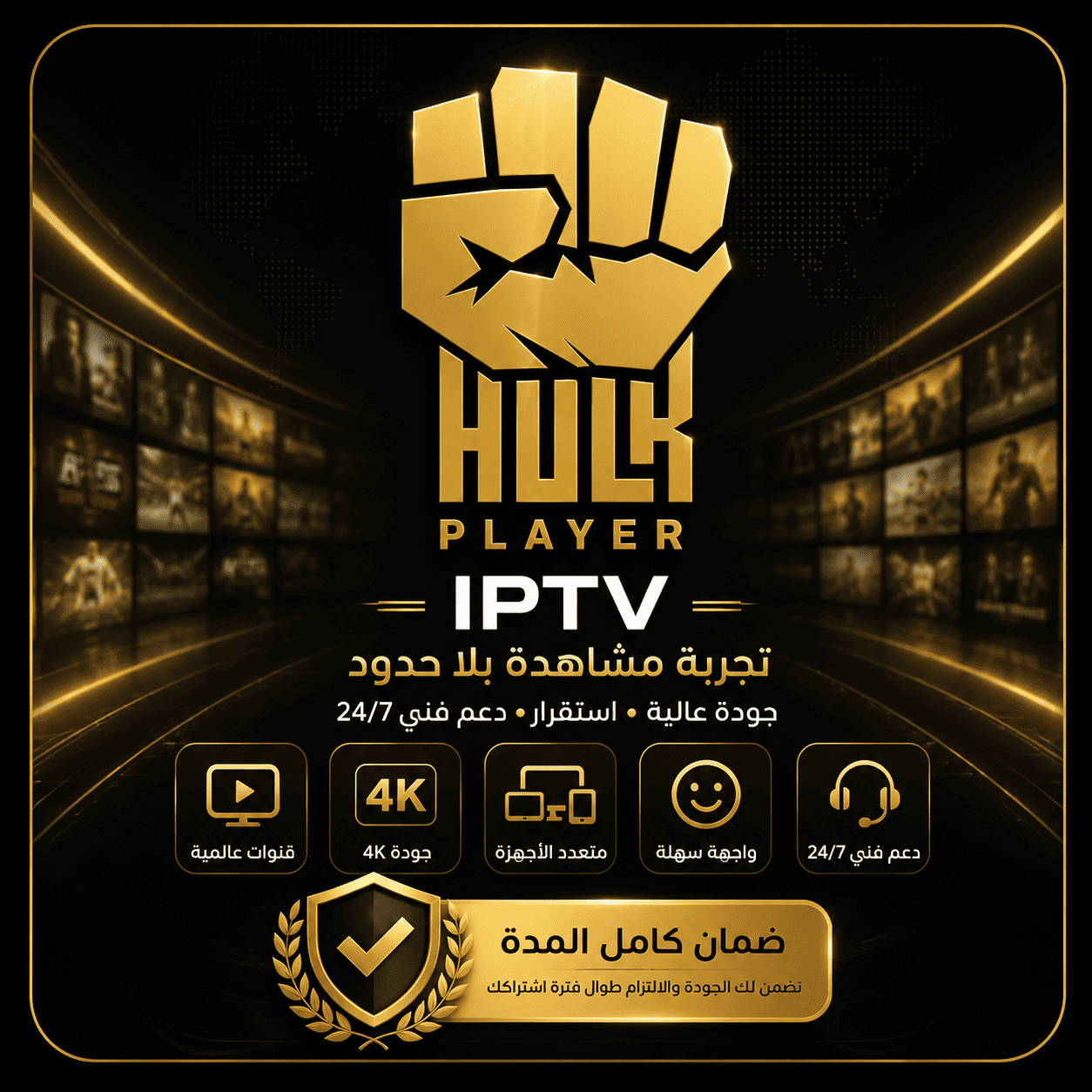 اشتراك هولك IPTV